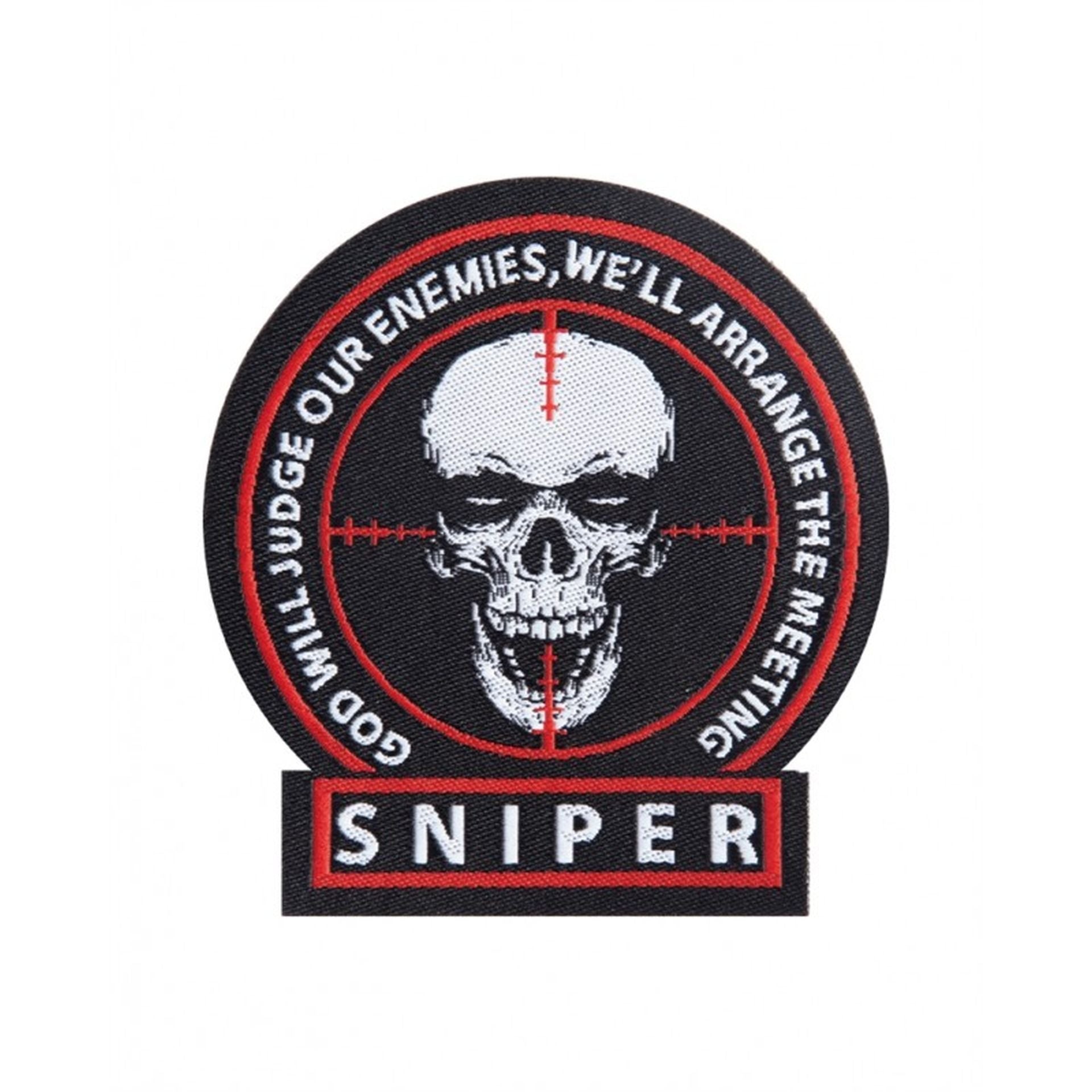 MIL-TEC® Textil Patch 'SNIPER' Klettabzeichen large