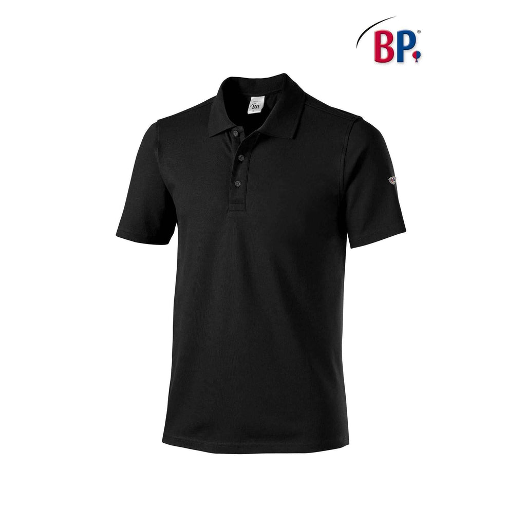 BP® Poloshirt für Sie & Ihn 1712 schwarz Stretch Shirt modern fit