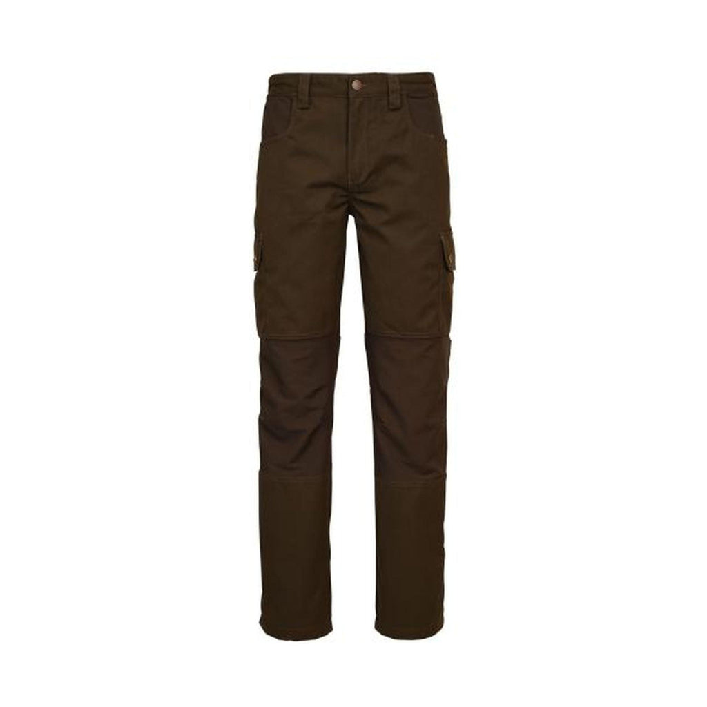 HUBERTUS Outdoor-Hose "CANVAS mit Stretcheinsatz" oliv Herren Jagdhose