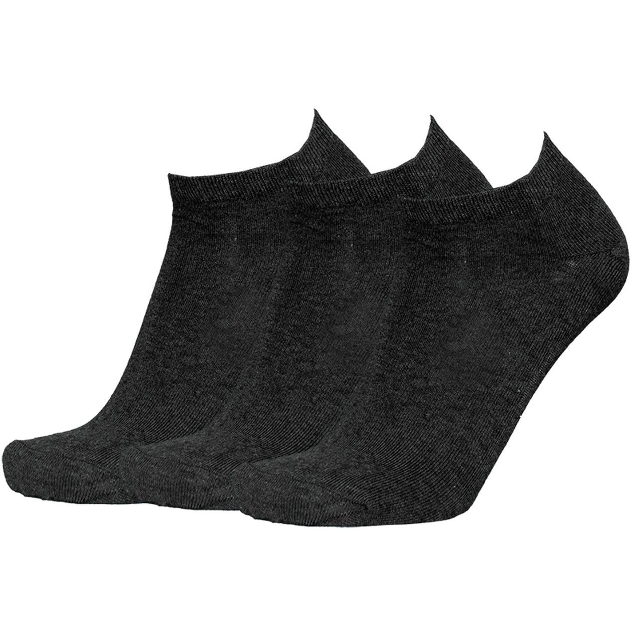 ARECO Casual Footie Sneaker – Vorderansicht im 3er Pack