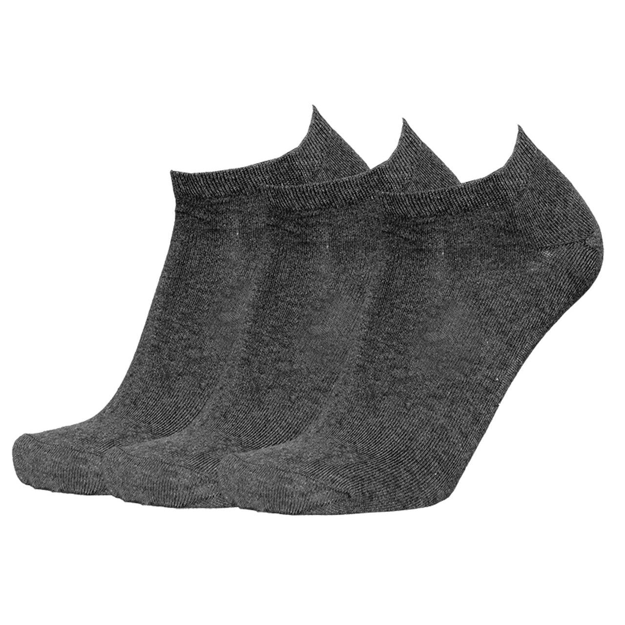 ARECO Casual Footie Sneaker – Vorderansicht im 3er Pack