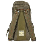 PURE®TRASH  Rucksack "PT" klein oliv m. Karabinerhaken 20 Liter Daypack