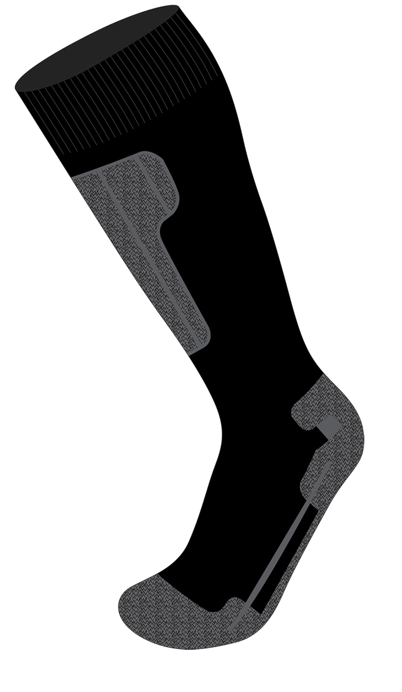 Skistrumpf ARECO® in Schwarz – ergonomisch & anatomisch geformt