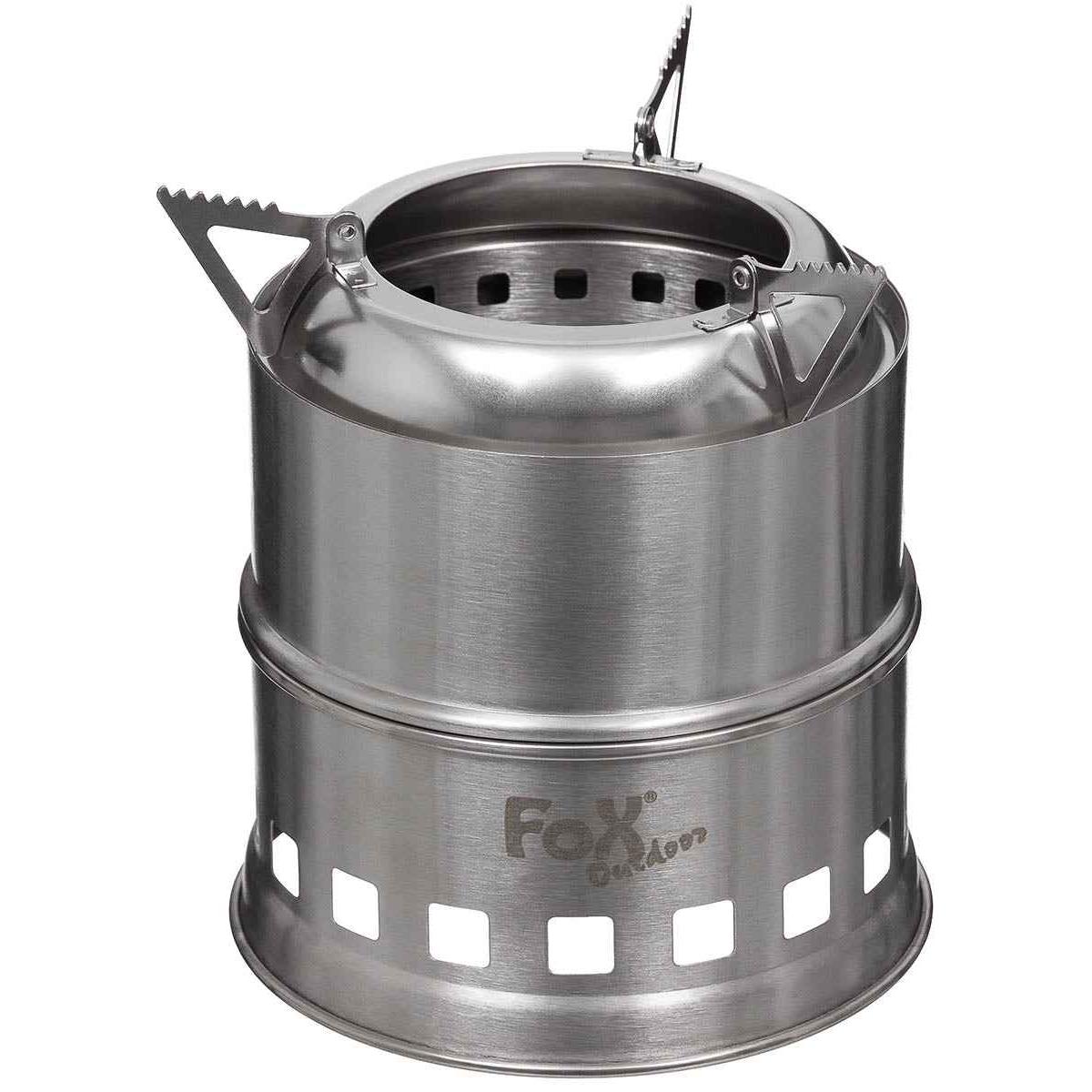 Fox®Outdoor Edelstahl Outdoor-Ofen FOREST Kocher