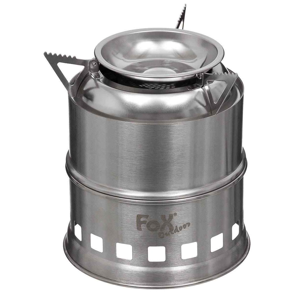 Fox®Outdoor Edelstahl Outdoor-Ofen FOREST Kocher