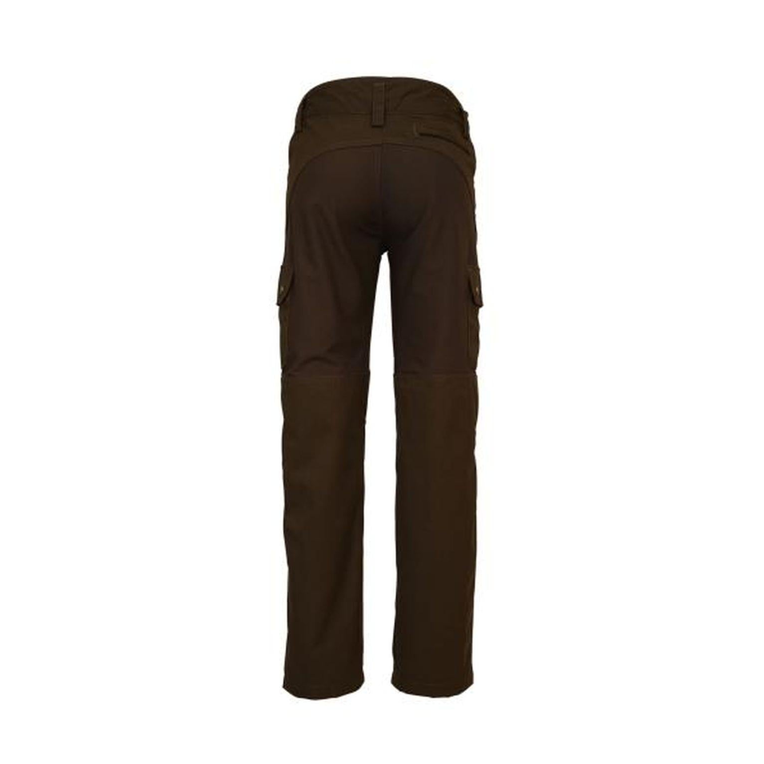 HUBERTUS Outdoor-Hose "CANVAS mit Stretcheinsatz" oliv Herren Jagdhose