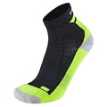 wapiti® BIKE B04 Merino Bikesocke 3620 schwarz-gelb Fahrradsocke