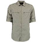 Tom Collins® Herren Langarmhemd dunkelgrün 1/1 Arm regular fit