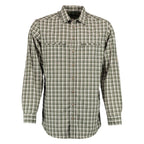 Tom Collins® Herren Langarmhemd dunkelgrün 1/1 Arm regular fit