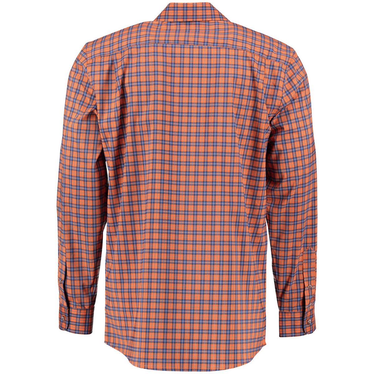 Tom Collins® Herren Langarmhemd orange 1/1 Arm regular fit