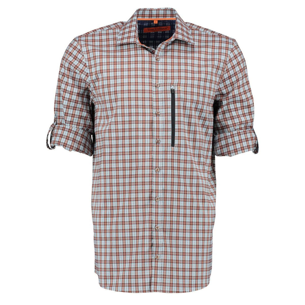 Tom Collins® Herren Langarmhemd hellblau/bleu 1/1 Arm regular fit