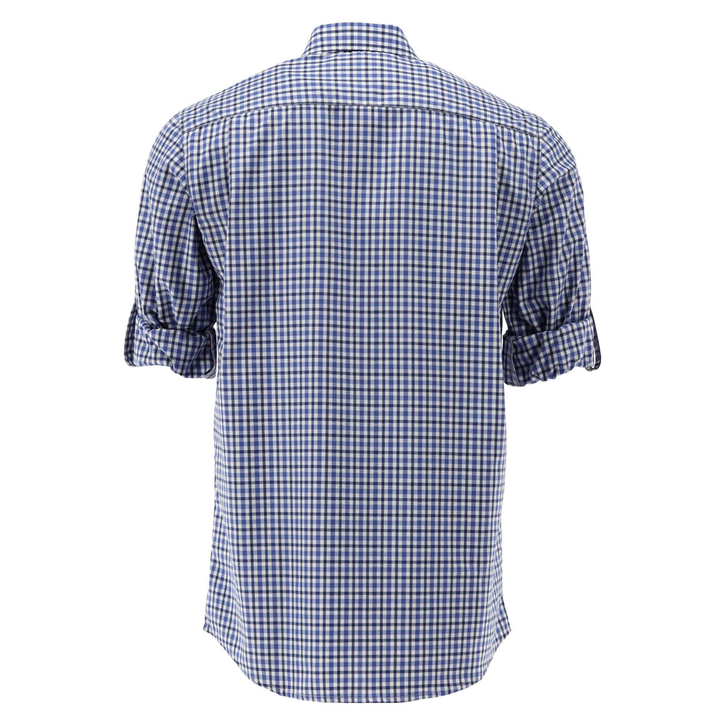 Tom Collins® Herren Langarmhemd marine 1/1 Arm regular fit