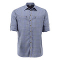 Tom Collins® Herren Langarmhemd marine 1/1 Arm regular fit