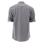 Tom Collins® Herren Langarmhemd dunkelbraun 1/1 Arm regular fit