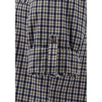 Tom Collins® Herren Langarmhemd dunkelbraun 1/1 Arm regular fit