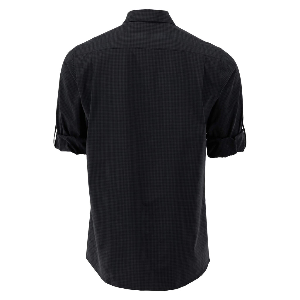 Tom Collins® Herren Langarmhemd anthrazit 1/1 Arm regular fit