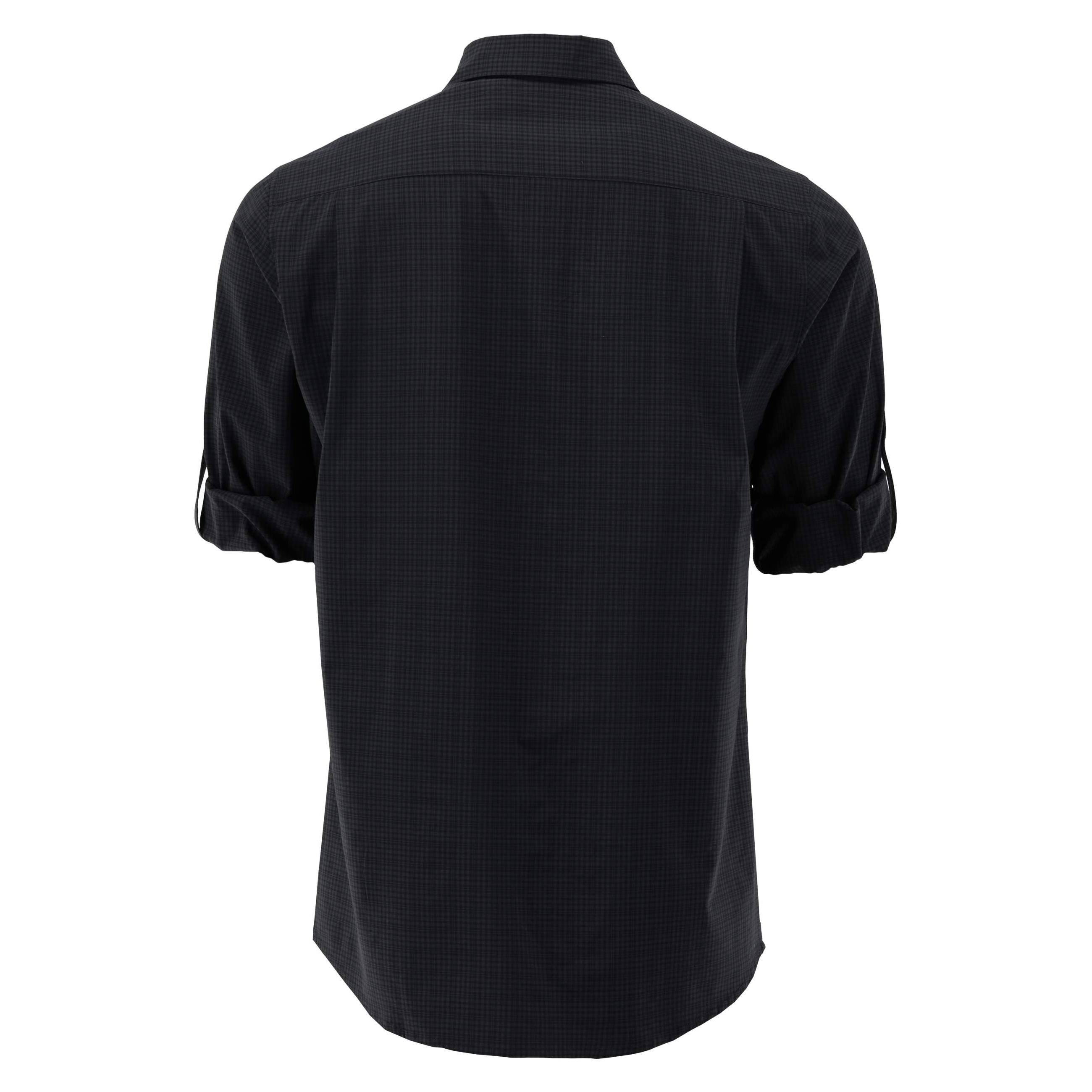 Tom Collins® Herren Langarmhemd anthrazit 1/1 Arm regular fit
