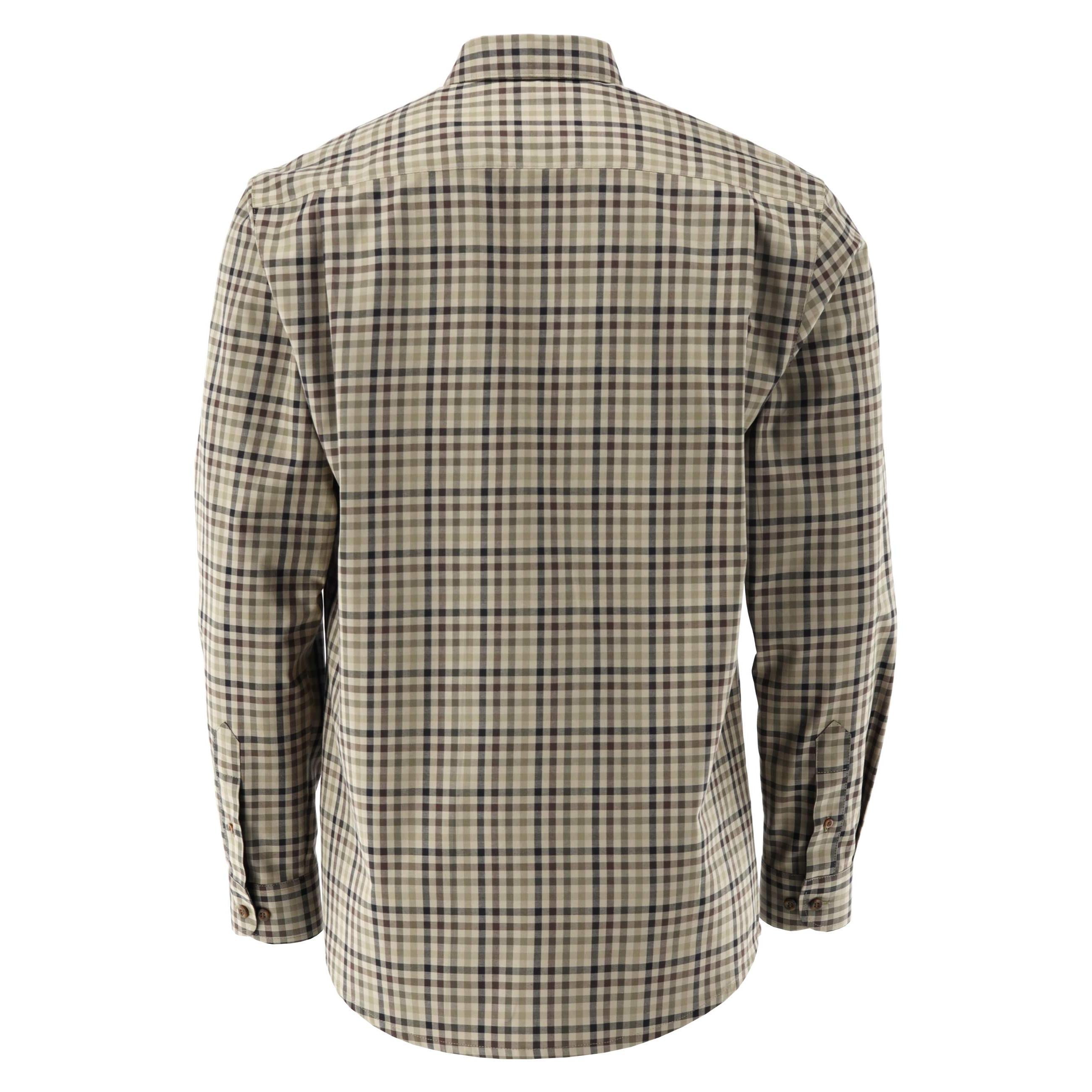 Tom Collins® Herren Langarmhemd oliv 1/1 Arm regular fit