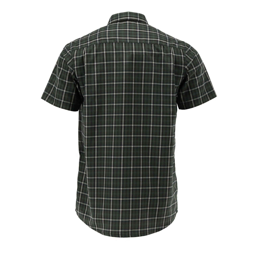 Tom Collins® Kurzarmhemd Herren Hemd dunkelgrün 1/2 Arm regular fit