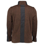 Tom Collins® Strickfleece Jacke dunkelbraun Herren Fleecejacke