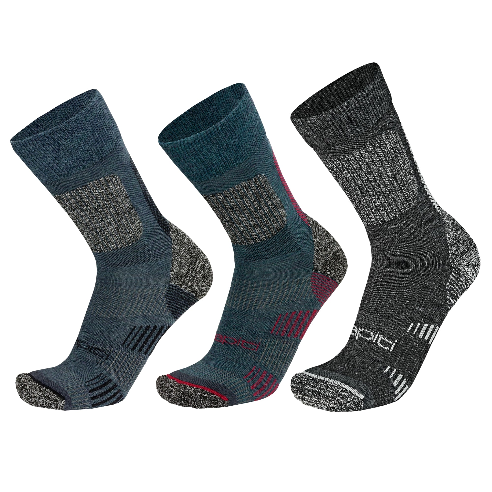 wapiti® TREK S06 Merino Tech 4510 Socke Wandersocke Trekkingsocke