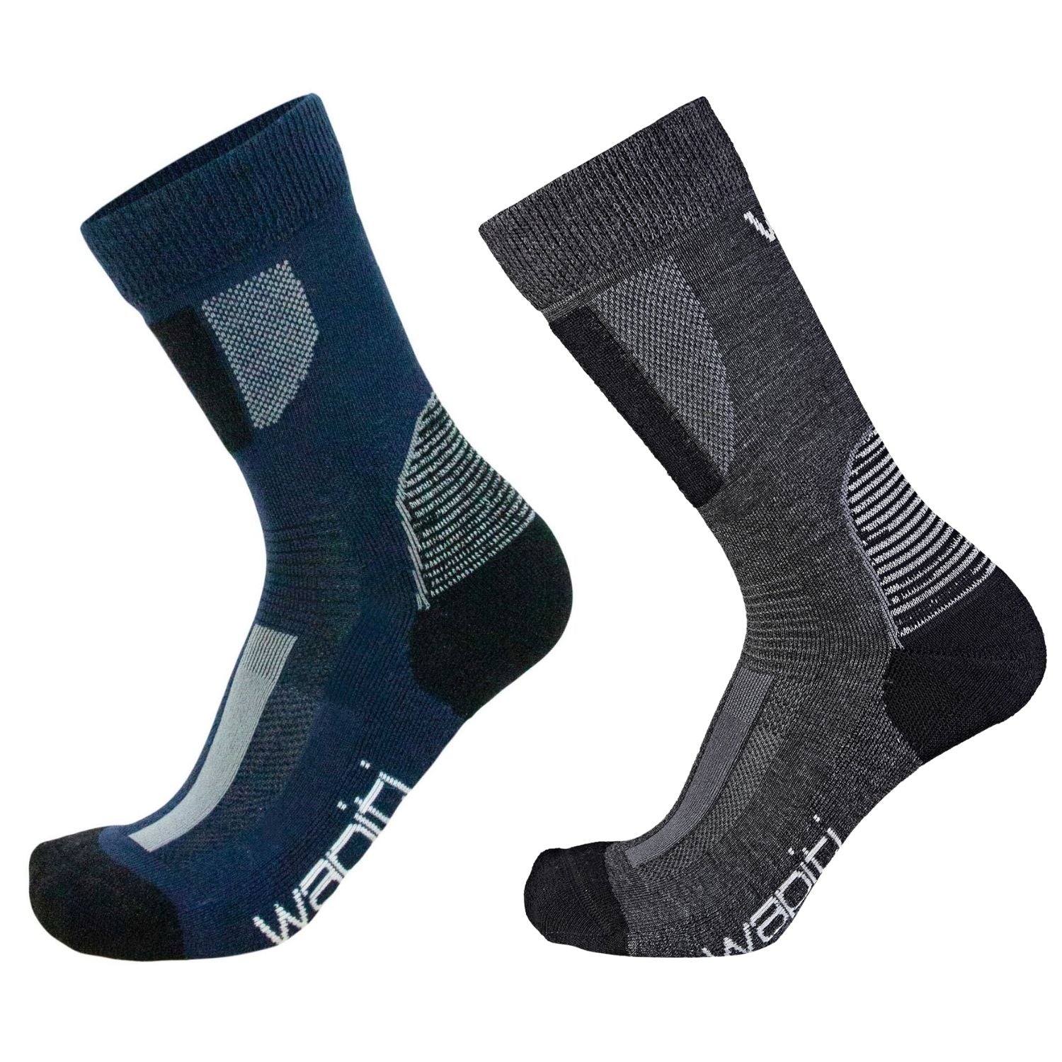 wapiti® TREK S09 Merino Seide 4540 SILK Wandersocke Trekkingsocke