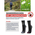 wapiti® TREK ZSK06 Kids Anti Zecken 4581 Socken Juniors Trekkingsocken