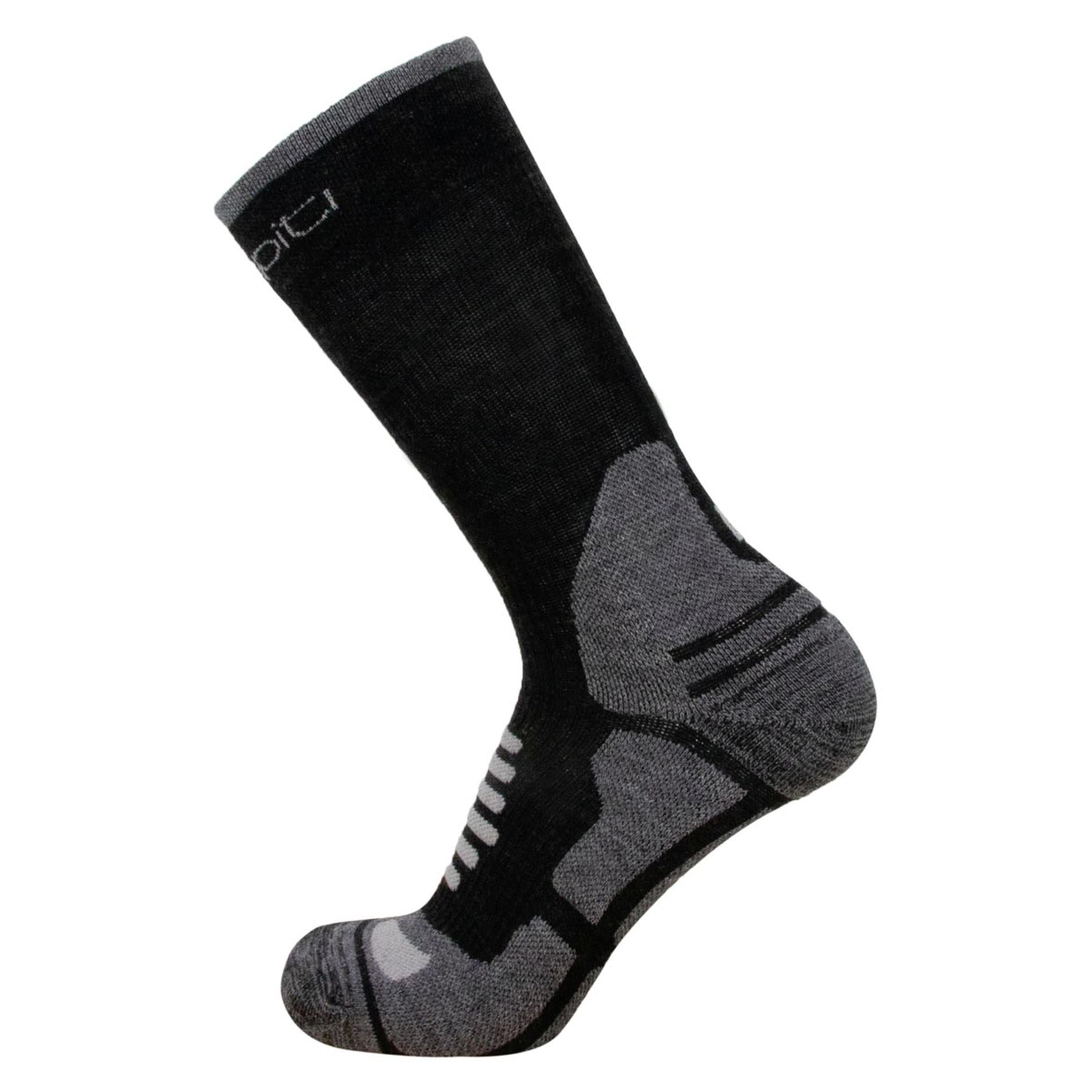 wapiti® TREK CS04 Merino Compression 4591 anthrazit Trekkingsocke