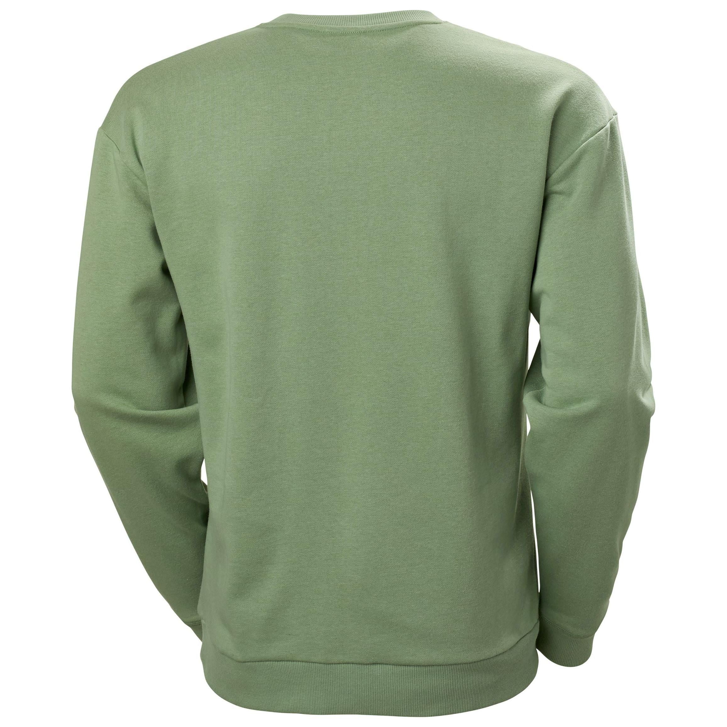 Herrenpullover von Helly Hansen in der Farbe Jade – Rückseite schlicht gehalten