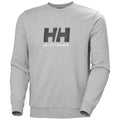 Helly Hansen Herren Sweatshirt in Grau Melange – Front mit Logo und Rundhalsausschnitt