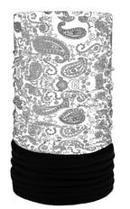 ARECO® Multifunktionstuch Classic – Vorderansicht mit Fleece-Unterseite