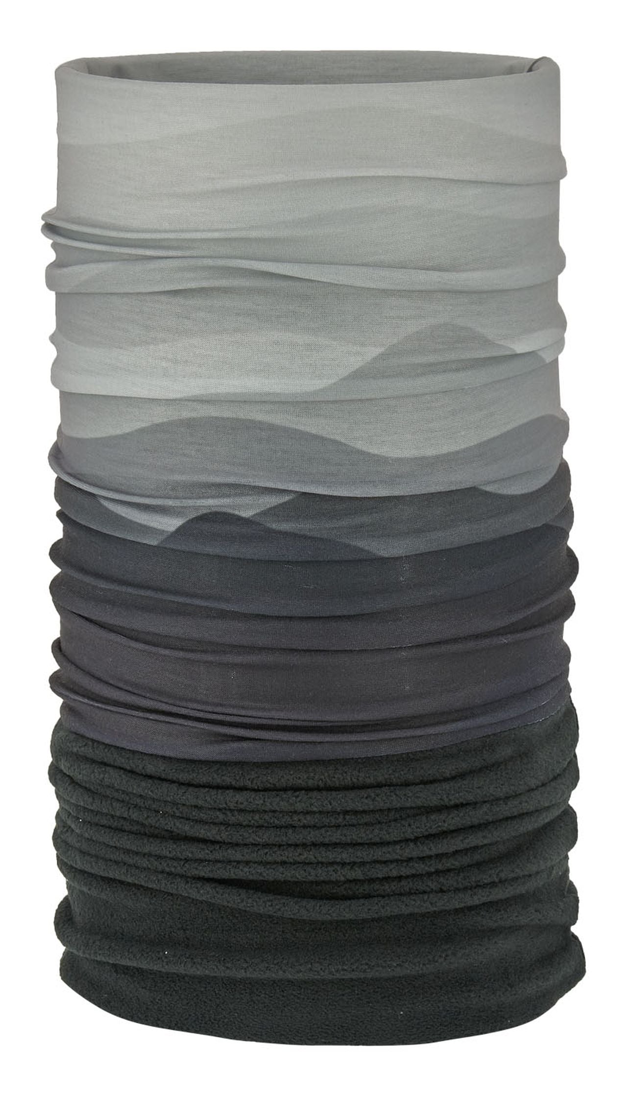 ARECO® Multifunktionstuch Classic – Vorderansicht mit Fleece-Unterseite