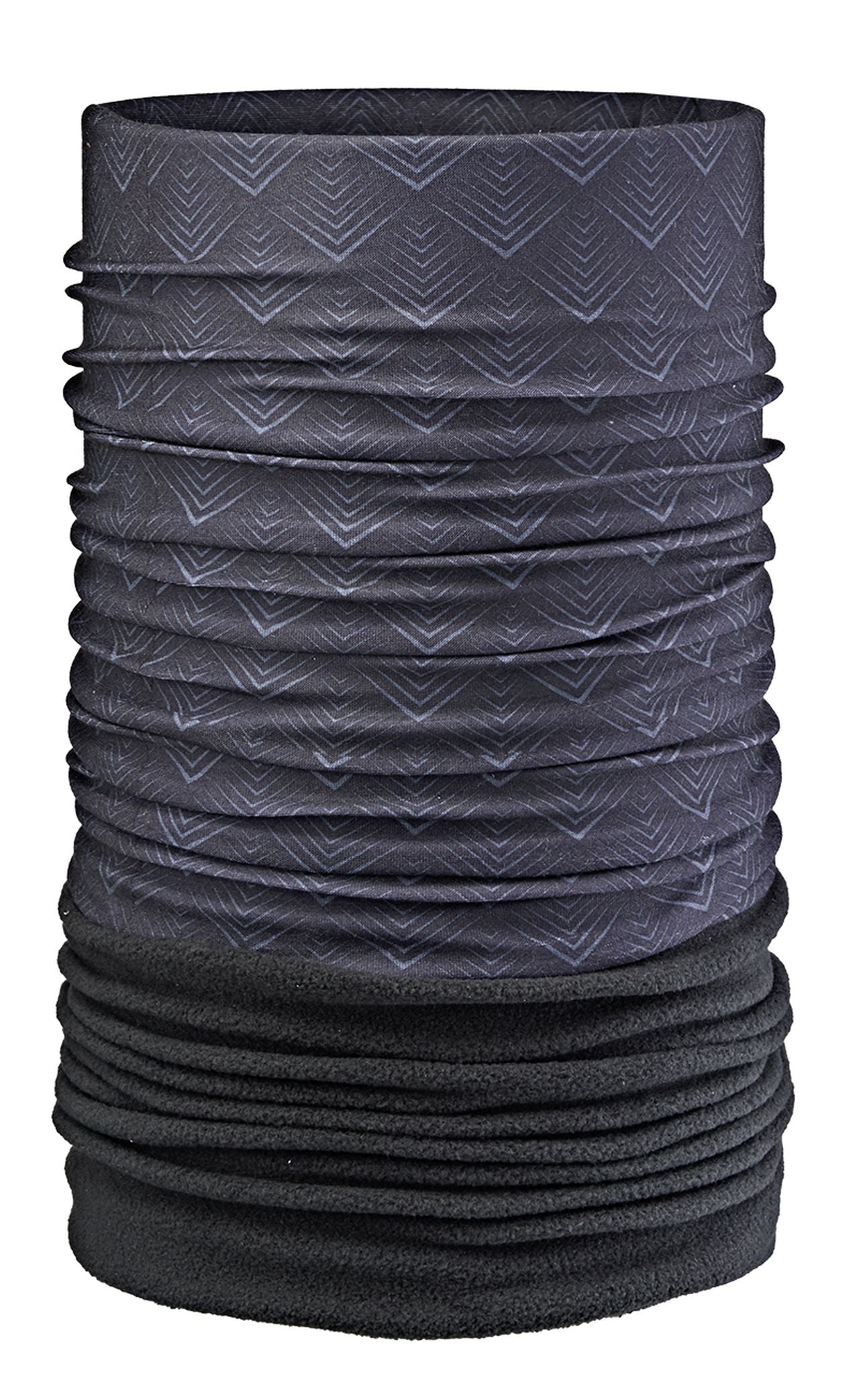 ARECO® Multifunktionstuch Classic – Vorderansicht mit Fleece-Unterseite