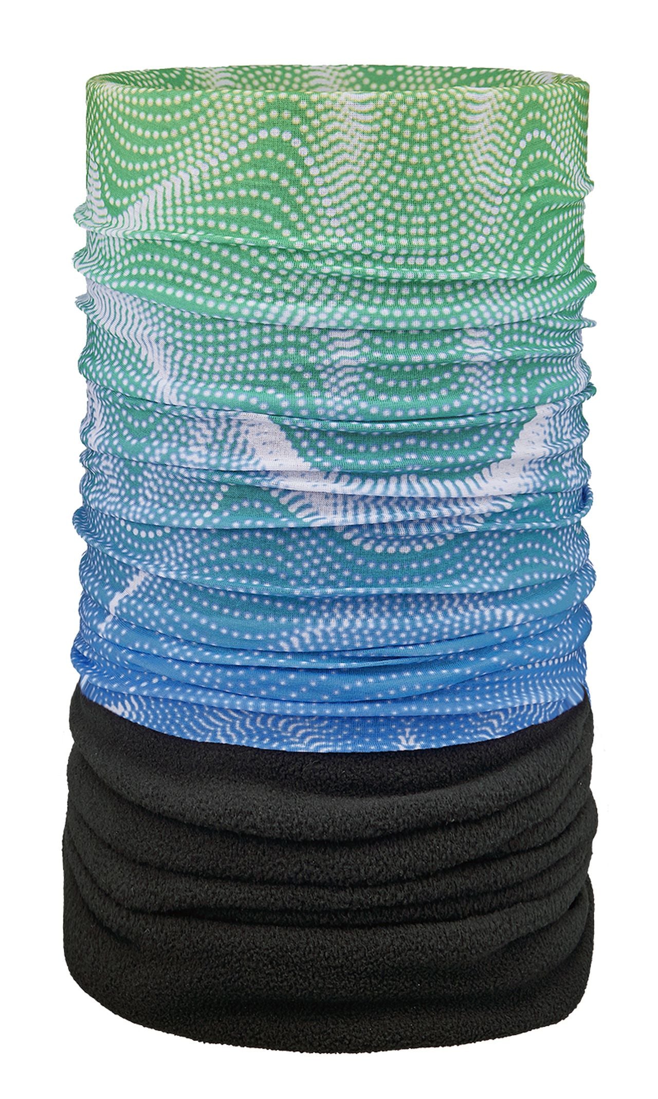 ARECO Multituch Clasic m. Fleece 7012 Unisex Tuch Schlauchtuch HeadTube Kopftuch