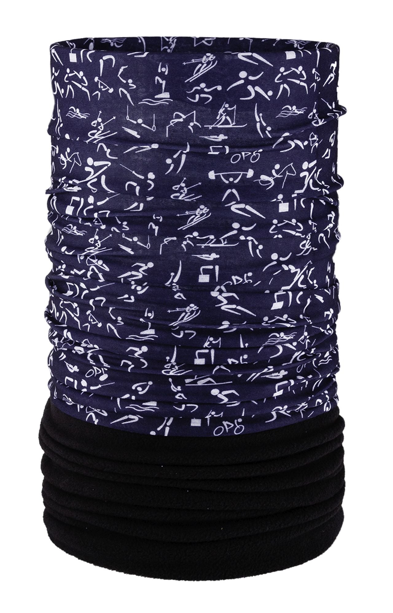 ARECO Multituch Clasic m. Fleece 7012 Unisex Tuch Schlauchtuch HeadTube Kopftuch