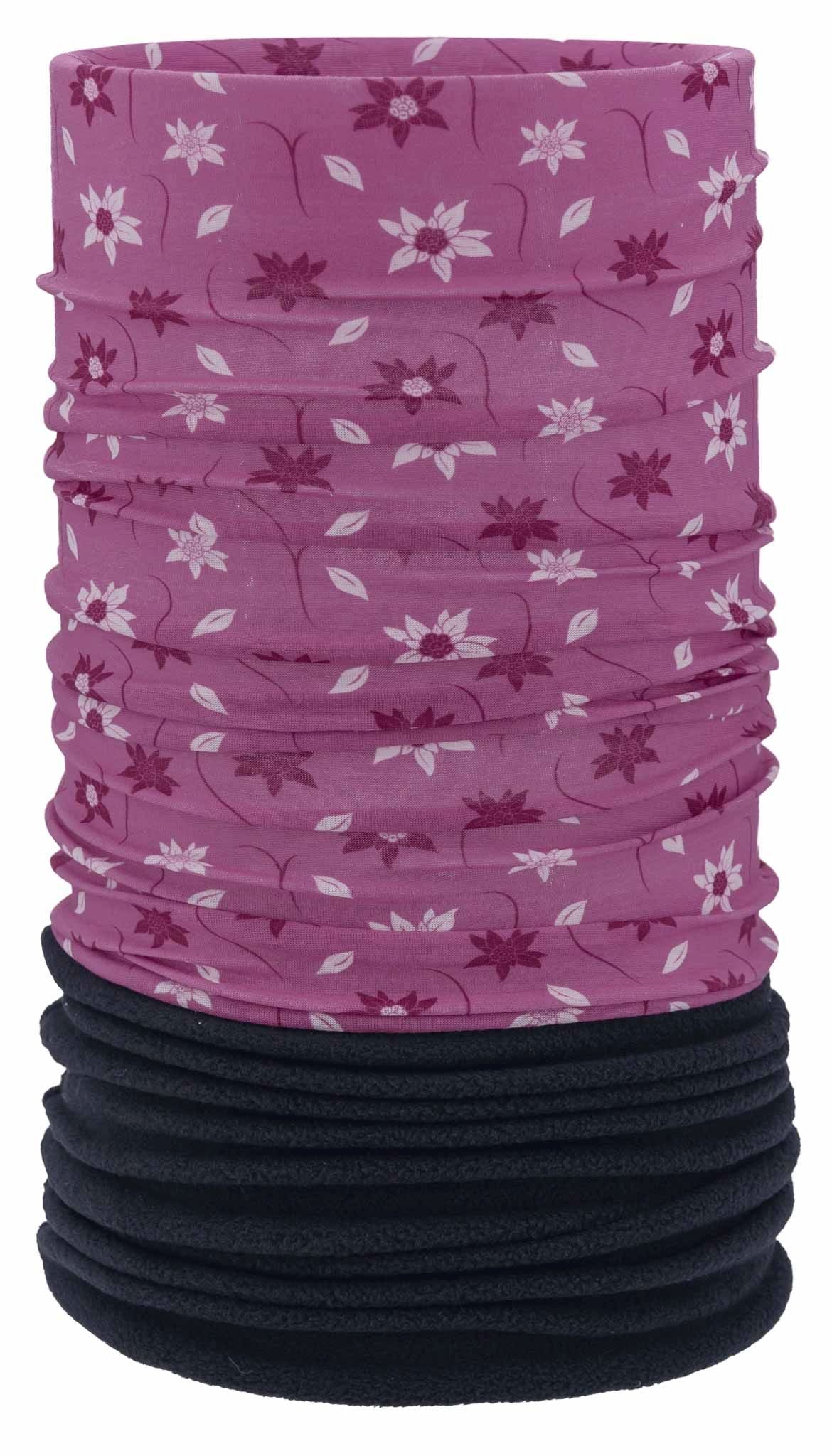 ARECO Multituch Clasic m. Fleece 7012 Unisex Tuch Schlauchtuch HeadTube Kopftuch