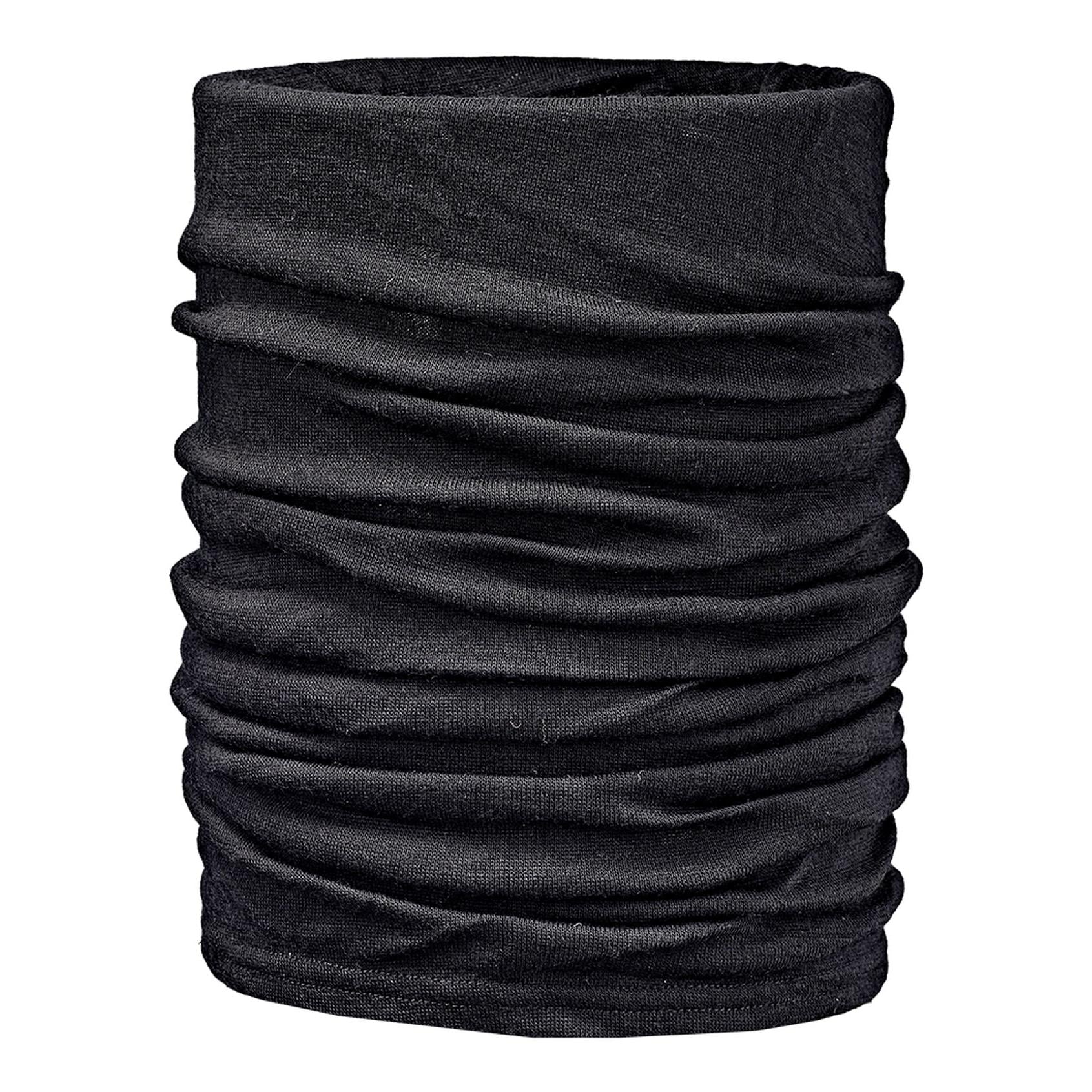 Multituch Merino – getragen als Halswärmer in Outdoor-Umgebung