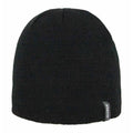 Unisex Beanie von ARECO® mit Strickstruktur und Microfleece – Vorderansicht