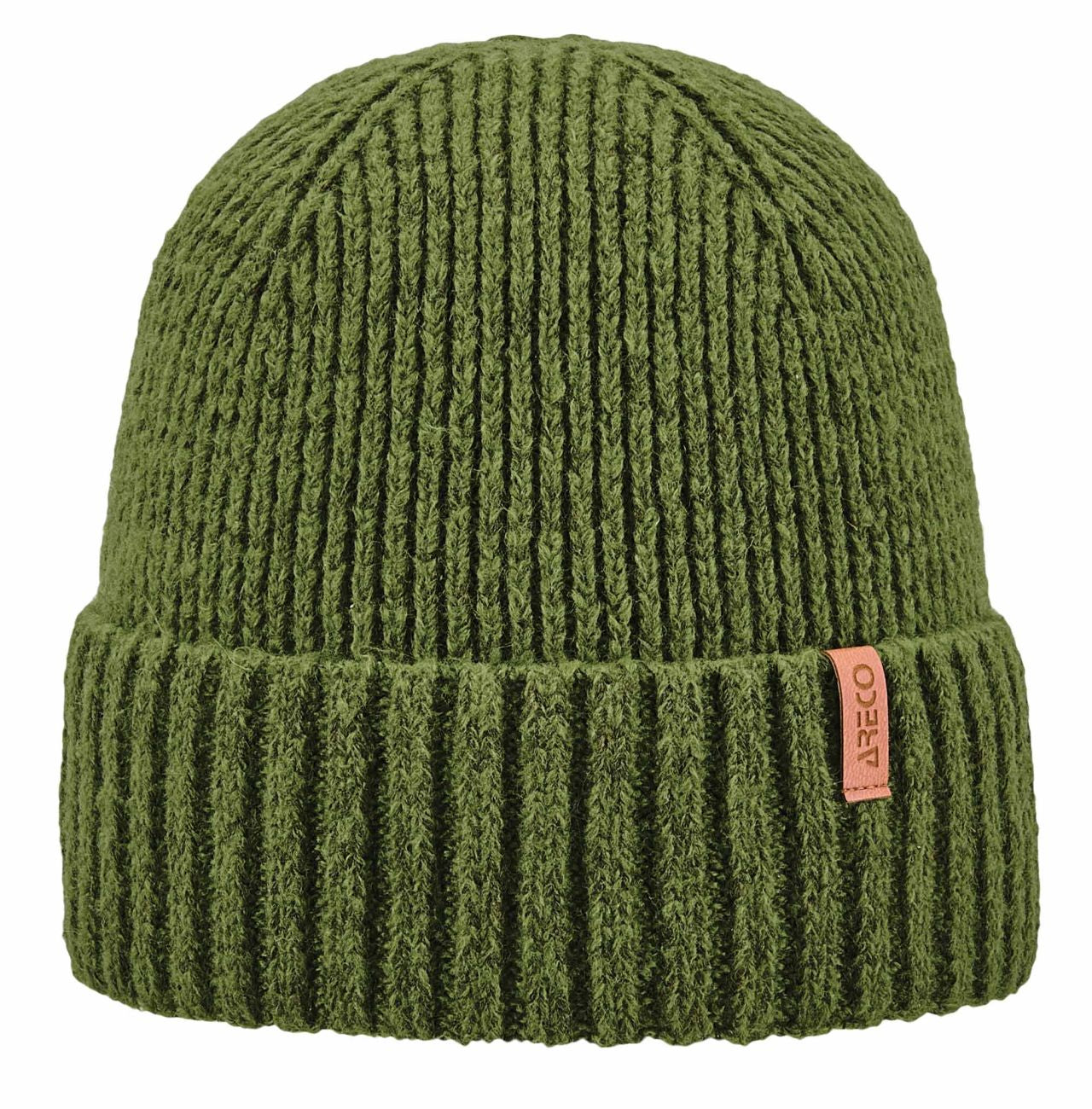Herren Beanie von ARECO® aus Merinowollmix – klassische Frontansicht
