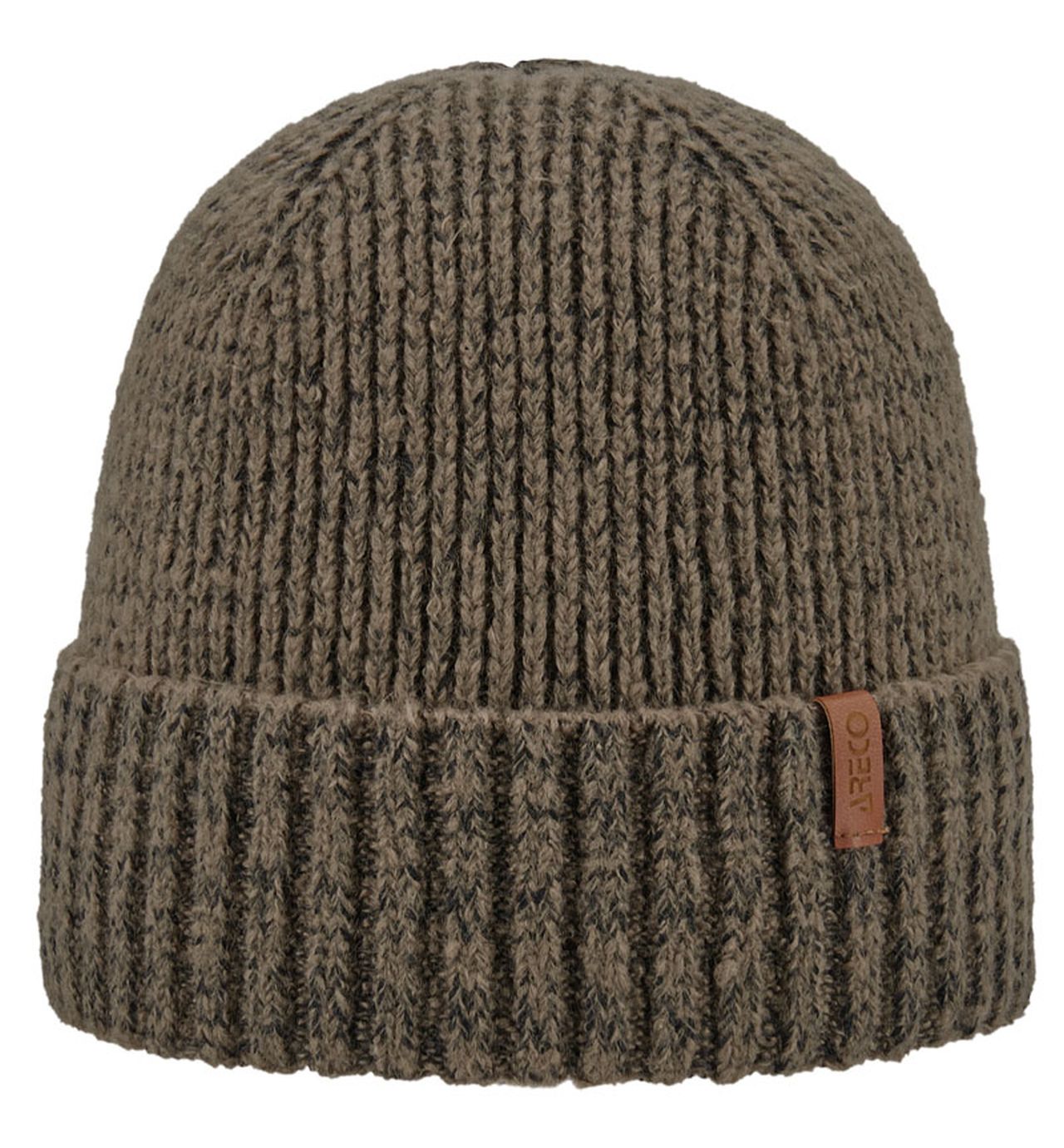 Herren Beanie von ARECO® aus Merinowollmix – klassische Frontansicht