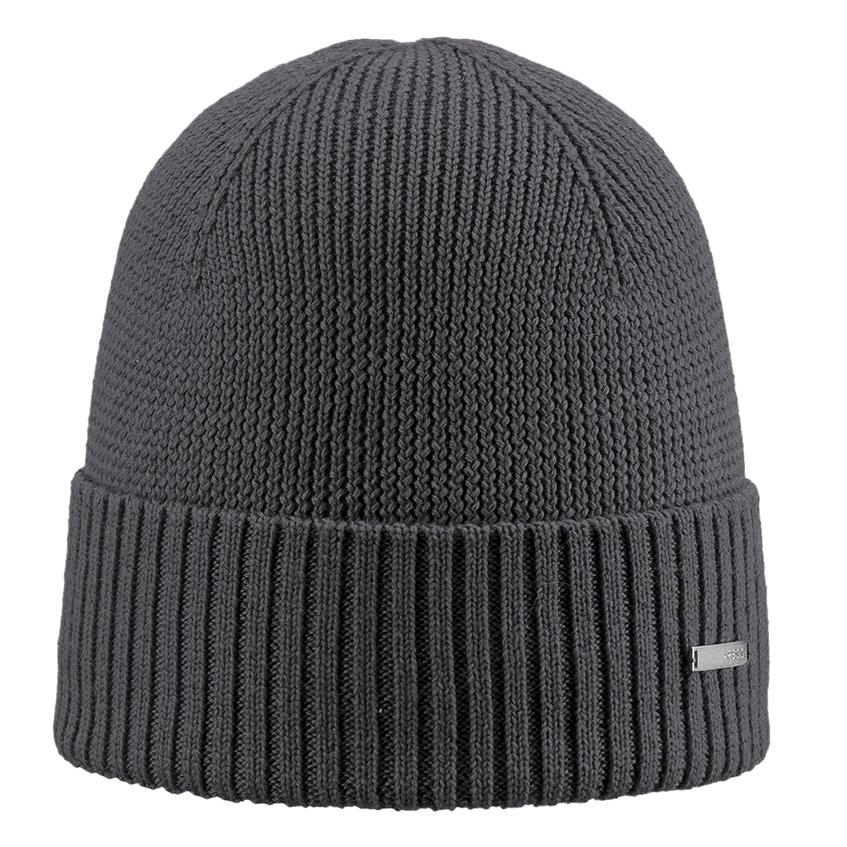 Damen Beanie aus extrafeiner Merinowolle – Vorderansicht