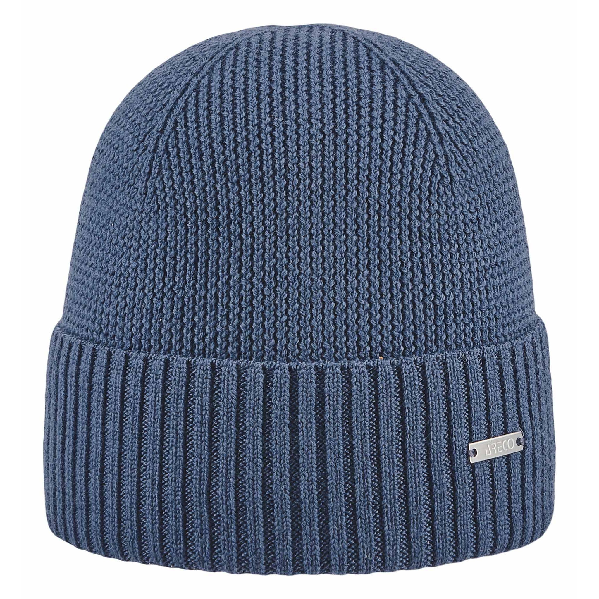 Damen Beanie aus extrafeiner Merinowolle – Vorderansicht