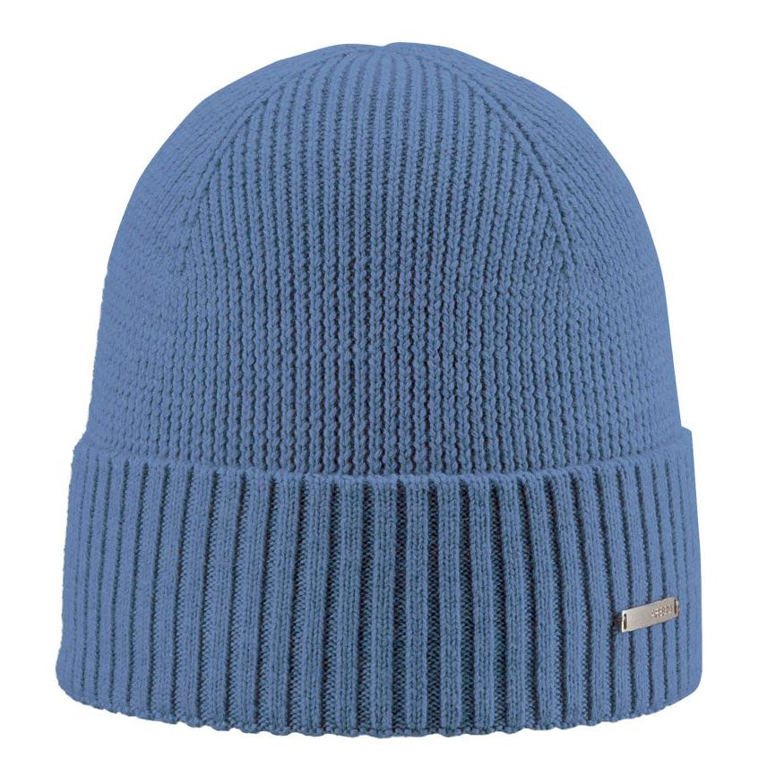 Damen Beanie aus extrafeiner Merinowolle – Vorderansicht