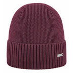 Damen Beanie aus extrafeiner Merinowolle – Vorderansicht