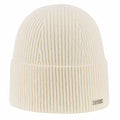 Damen Beanie aus Kaschmir-Woll-Mix in Vorderansicht – weich & elegant