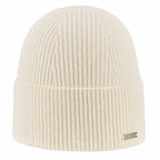 Damen Beanie aus Kaschmir-Woll-Mix in Vorderansicht – weich & elegant