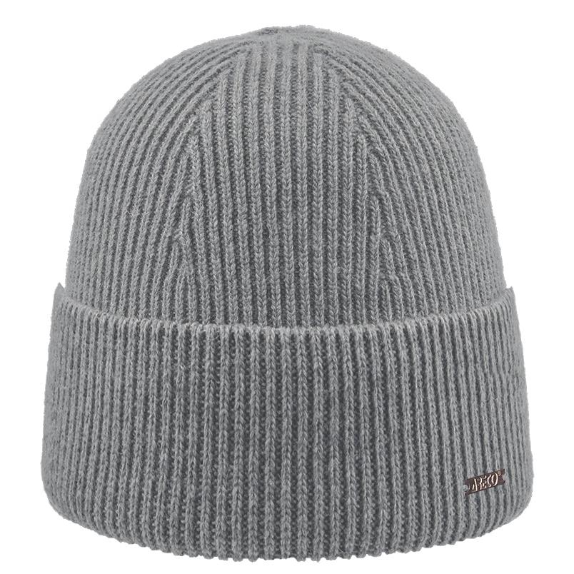 Damen Beanie aus Kaschmir-Woll-Mix in Vorderansicht – weich & elegant