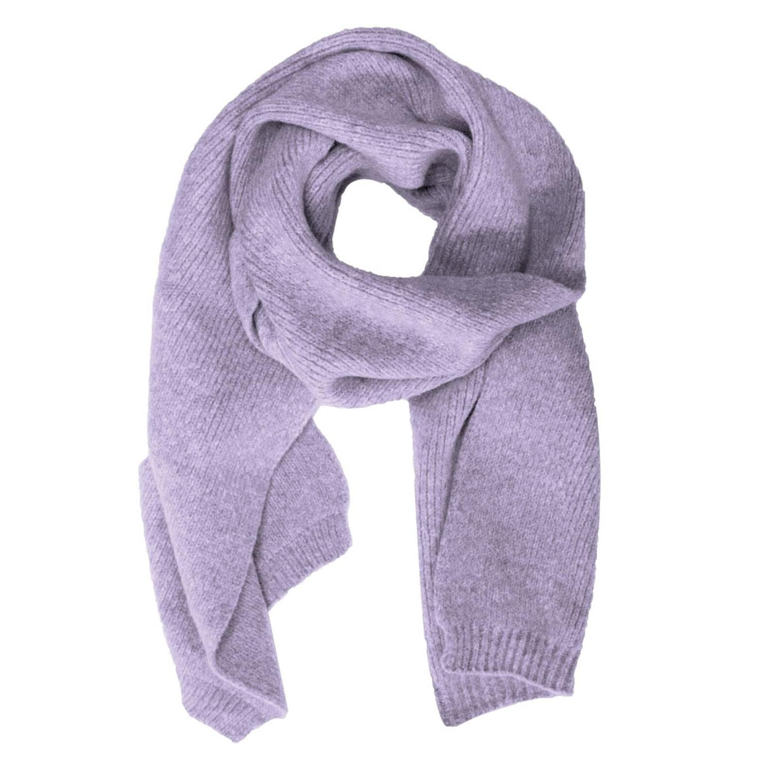 Damen Schal Fleecy – Vorderansicht locker getragen