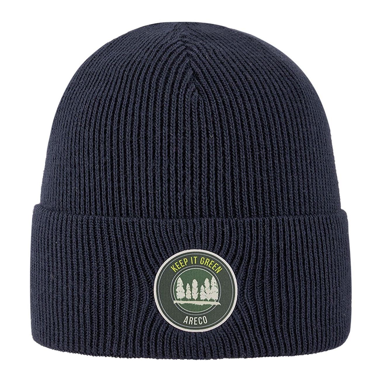 Kinder Beanie mit Fleecefutter – Vorderansicht