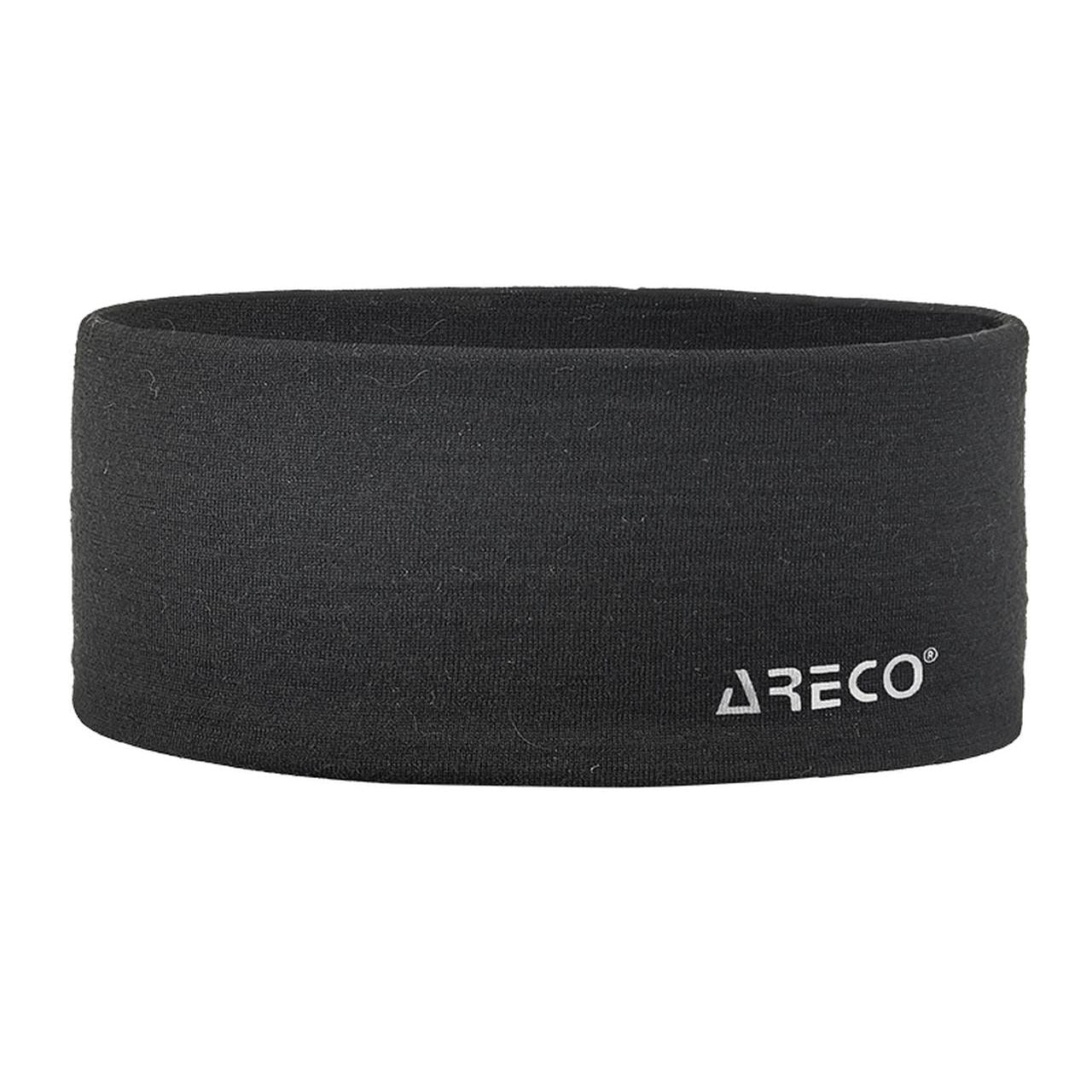 Merino-Stirnband in sportlichem Look – getragen beim Outdoor-Spaziergang